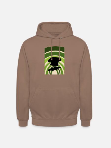 Backen Backwaren Backen - Unisex Hoodie - Mokka
