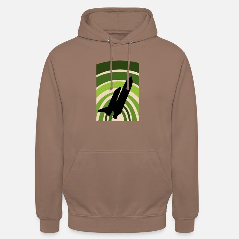 Luftfahrt Pilot Pilot - Unisex Hoodie - Mokka