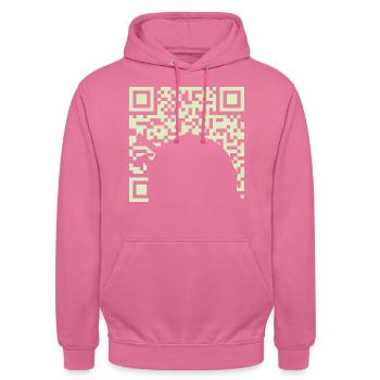 Astronomie Astrophysik Astrophysik - Unisex Hoodie - Pink - Vorne - Alina (178cm) & Michal (187cm)