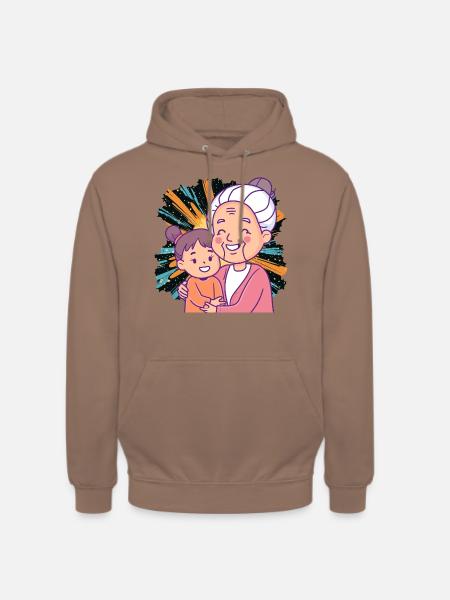 Oma Großeltern - Unisex Hoodie - Mokka