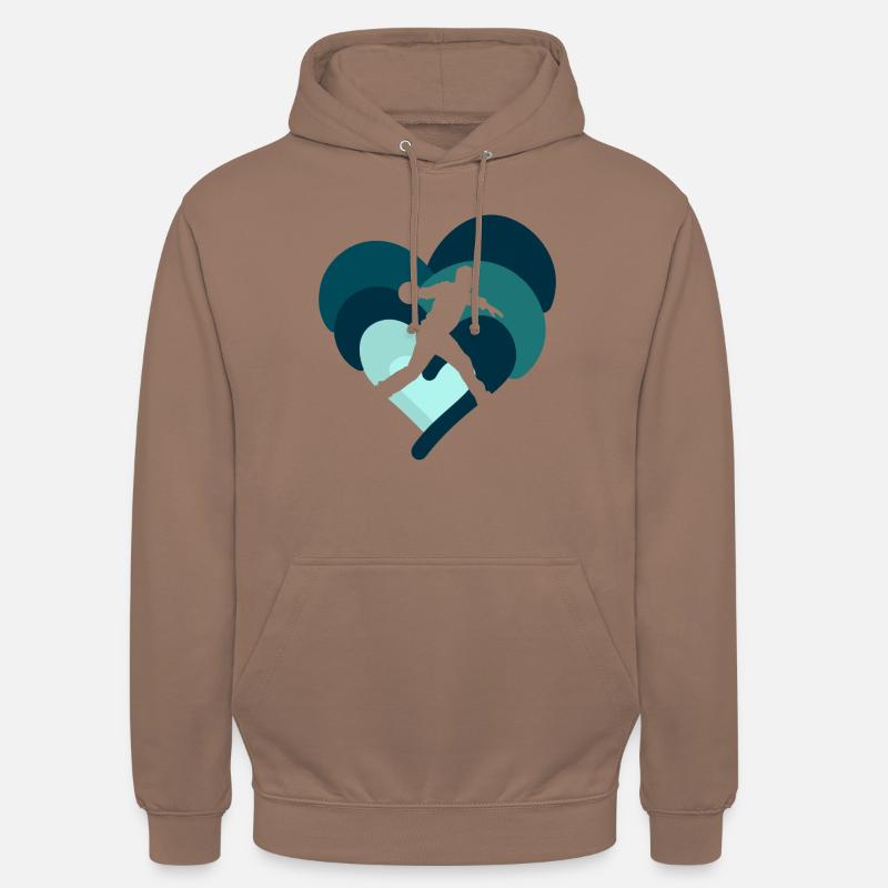 Bowling Bowling Ball Strike - Sweat-shirt à capuche unisexe - moka