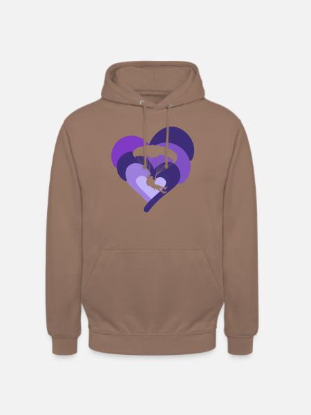 Paragliding - Unisex Hoodie - Mokka