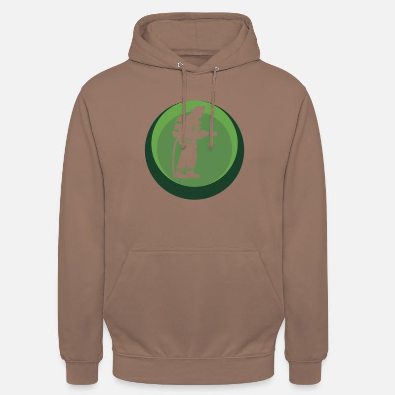 Pompier Pompier - Sweat-shirt à capuche unisexe - moka