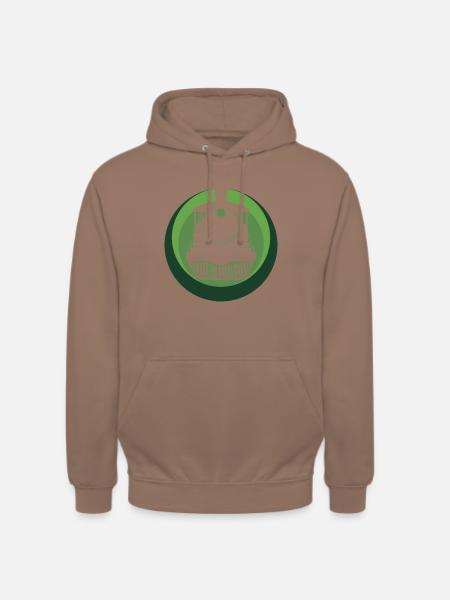 Eisenbahn Dampflokomotive - Unisex Hoodie - Mokka