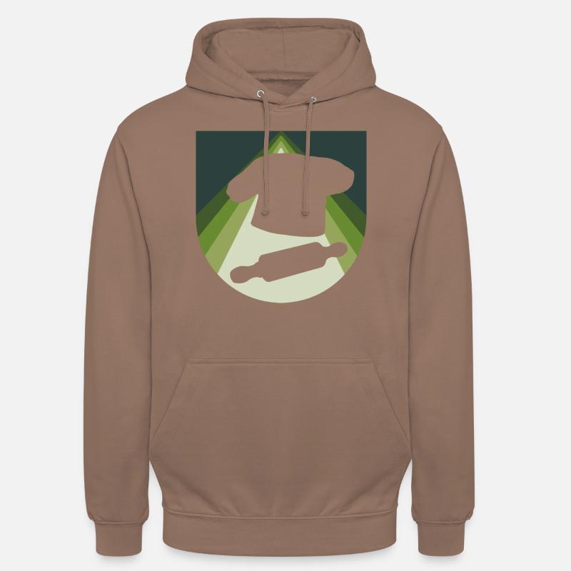 Backen Backen Bäcker Backwaren - Unisex Hoodie - Mokka