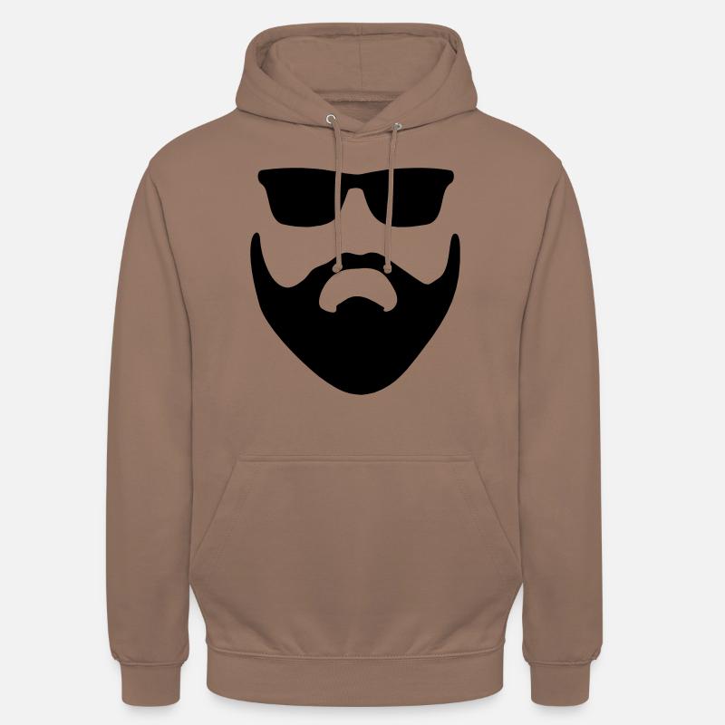 Bart Gesicht Vektor - Unisex Hoodie - undefined