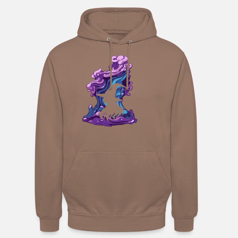 Malédiction de potion de sorcière - Sweat-shirt à capuche unisexe - moka