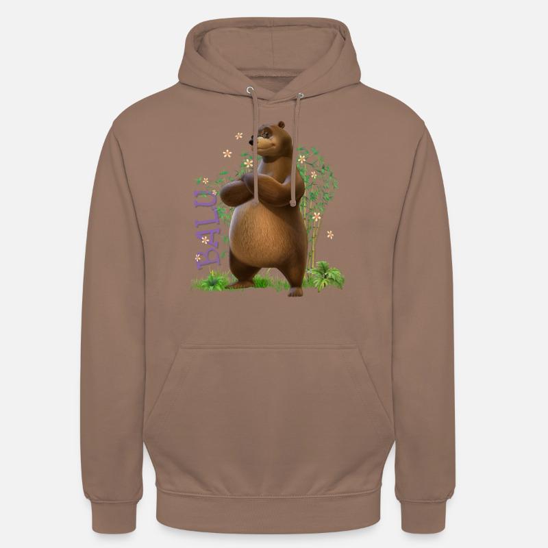 Das Dschungelbuch Balu - Unisex Hoodie - Mokka