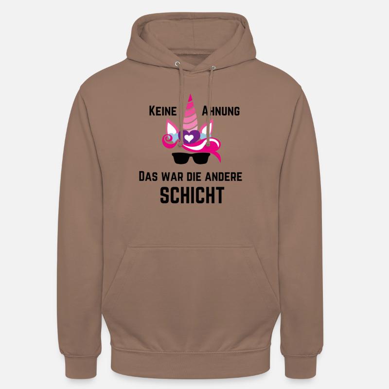 I don't know. That was the other layer - Unisex Hoodie - mocha