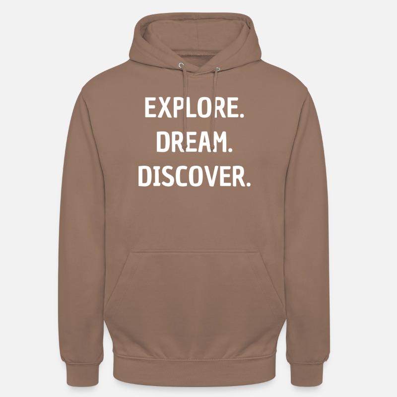CONCEPTION DE VOYAGE SIMPLE - Sweat-shirt à capuche unisexe - moka