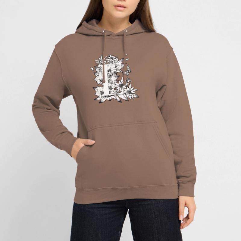 Initiale E Unisex Hoodie