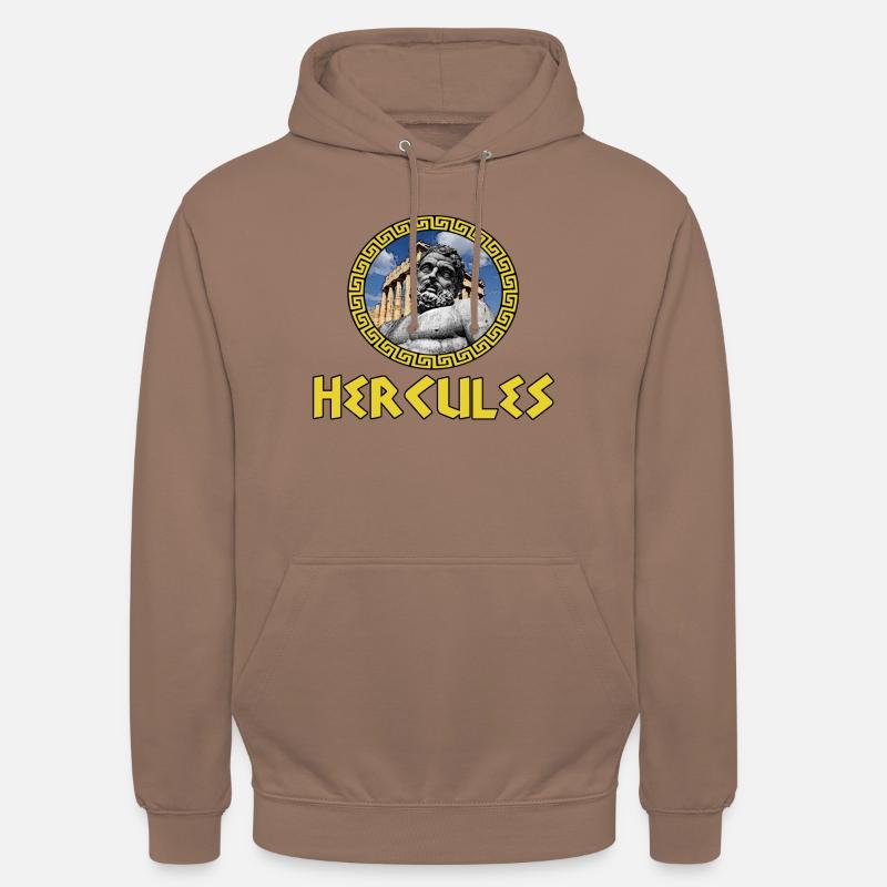 Mächtiger Herkules!!! - Unisex Hoodie - Mokka