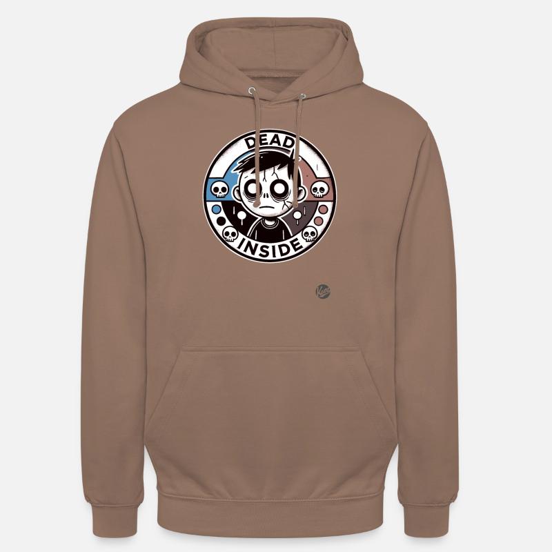 Zombie Boy: Dead Inside - Unisex Hoodie - mocha