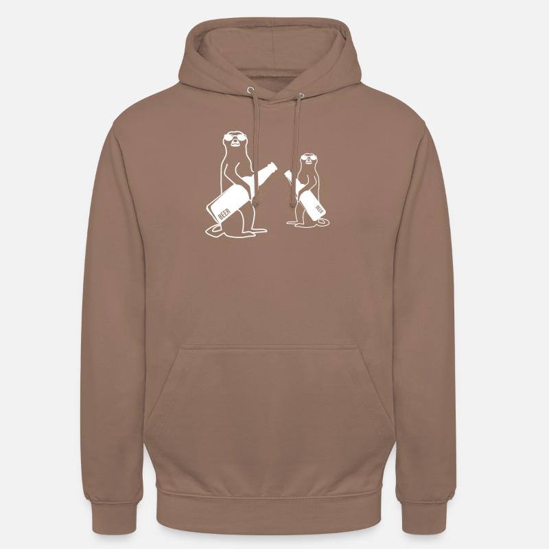 Erdmännchen Erdmännchen - Unisex Hoodie - Mokka