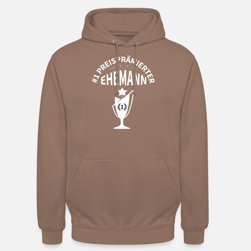 #1 Preisprämierter Ehemann - Unisex Hoodie - Mokka