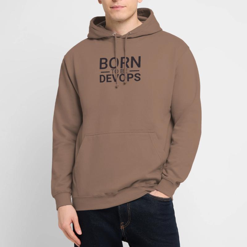 "DevOps Born | Software Development" Unisex Hoodie