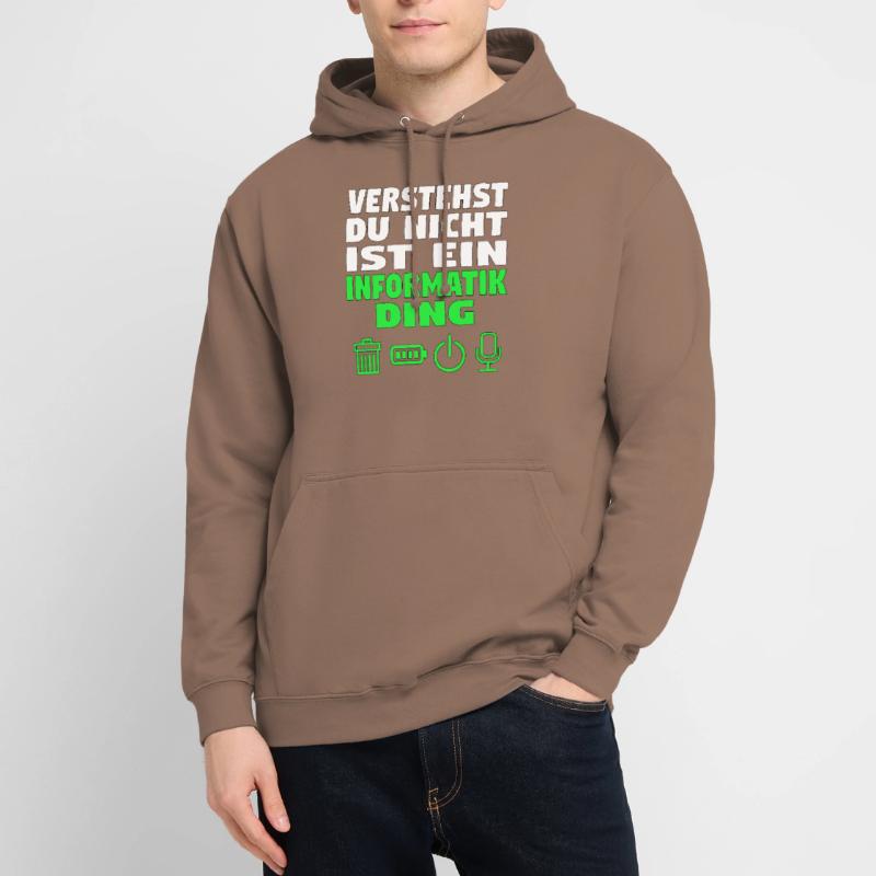 Informatik Computer Programmierer Entwickler Coder Unisex Hoodie