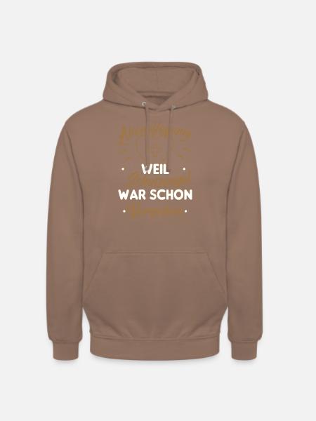 Altenpflegerin Pfleger Pflegerin Pflegefachkraft - Unisex Hoodie - Mokka