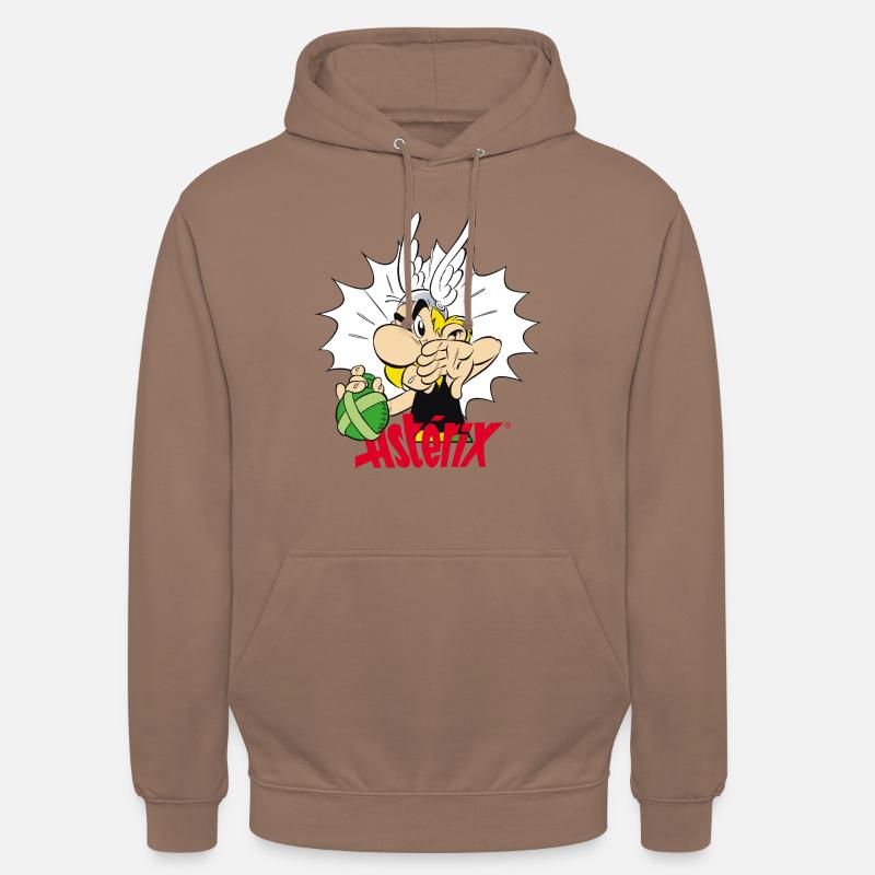 Asterix & Obelix - Asterix with elixir - Unisex Hoodie - mocha