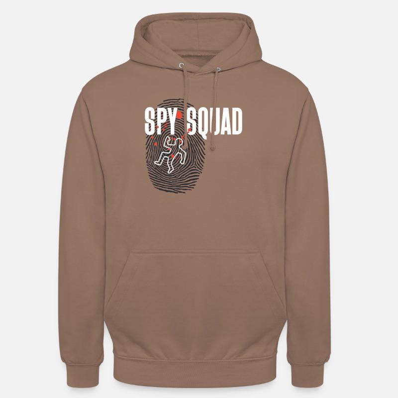 Securing traces - Kripo Polizei Kriminaltechnik - Unisex Hoodie - mocha
