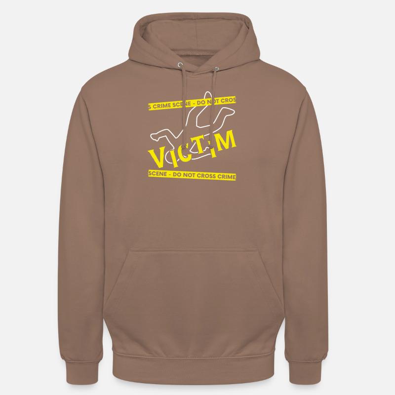 Spurensicherung - Kripo Polizei Kriminaltechnik - Unisex Hoodie - Mokka