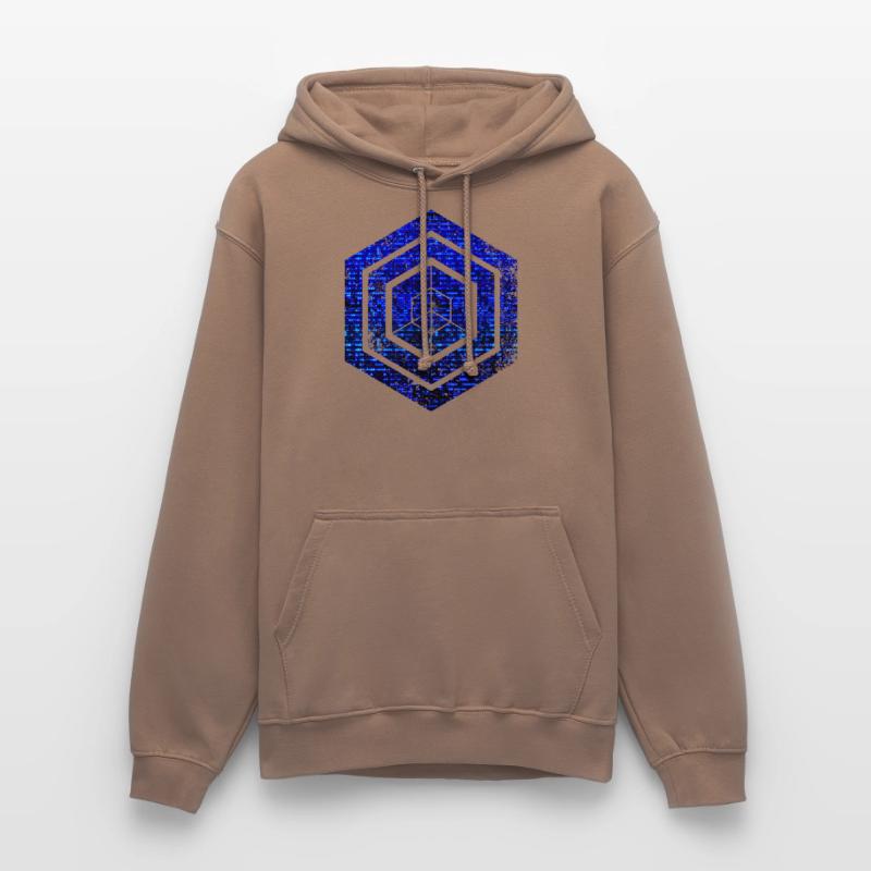 Codage géométrique du programmeur de programmation hexagonale Sweat-shirt à capuche unisexe