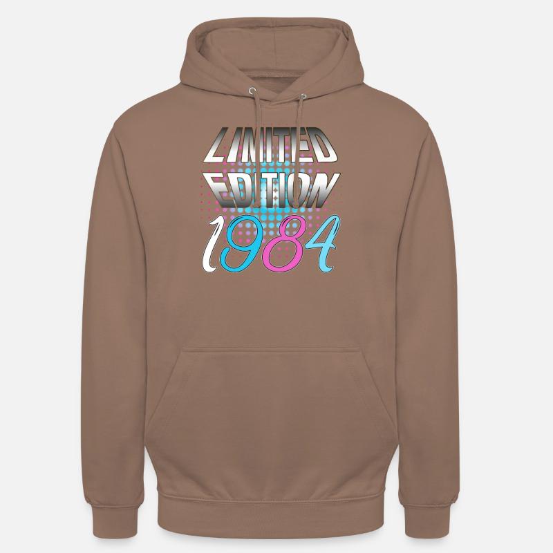 Édition limitée 1984 - Sweat-shirt à capuche unisexe - moka