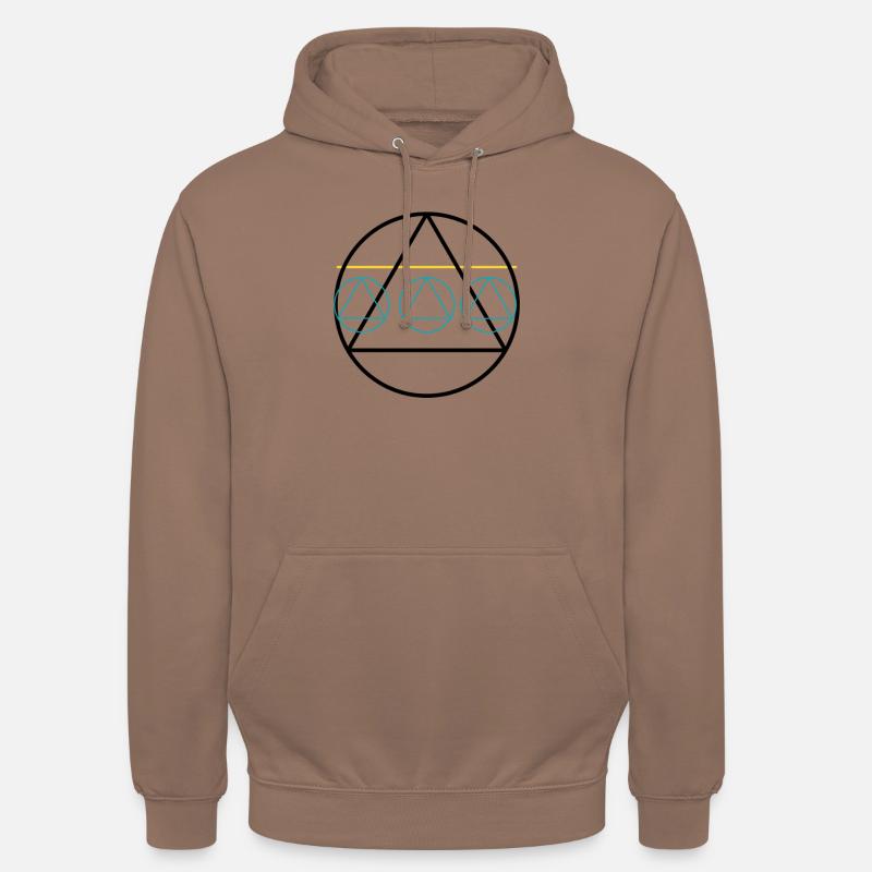 AA Alcoholics Anonymous Alcoholics Anonymous - Unisex Hoodie - mocha