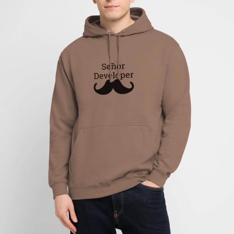 « Senor Developer, Senior Developer » | Programmeurs Sweat-shirt à capuche unisexe