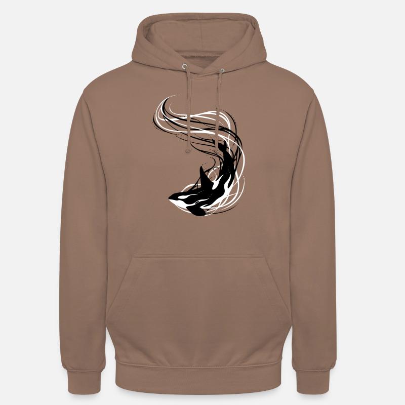 Killerwal-Blitz - Unisex Hoodie - Mokka