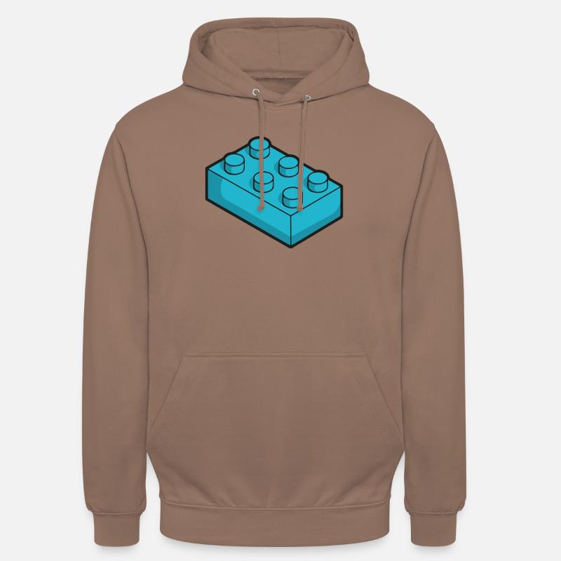Cubes jouets - Sweat-shirt à capuche unisexe - moka
