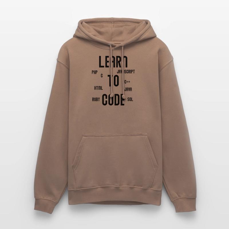 Learn To Code Programmieren Informatiker Geschenk Unisex Hoodie