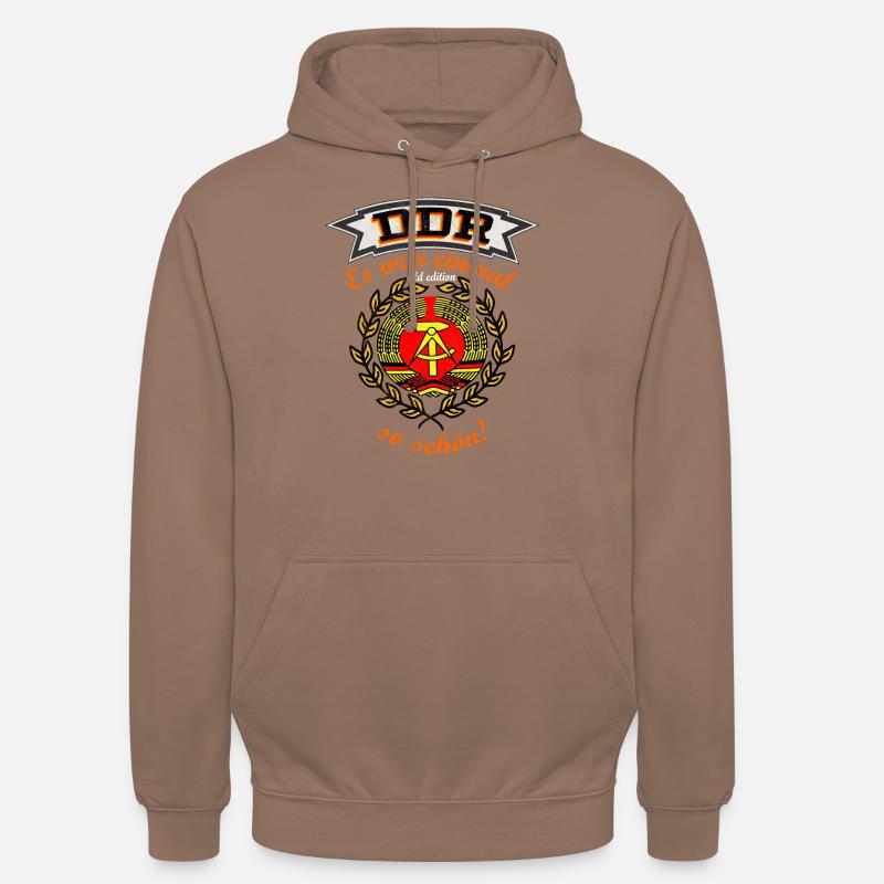DDR Es war einmal - Unisex Hoodie - Mokka