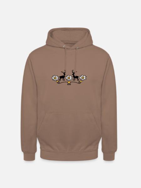 Traditional motif - Unisex Hoodie - mocha