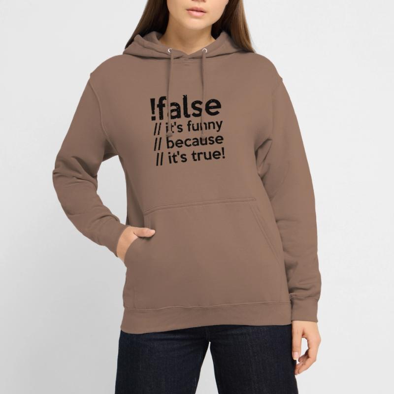Programmer false true Computer Scientist Student Code Unisex Hoodie