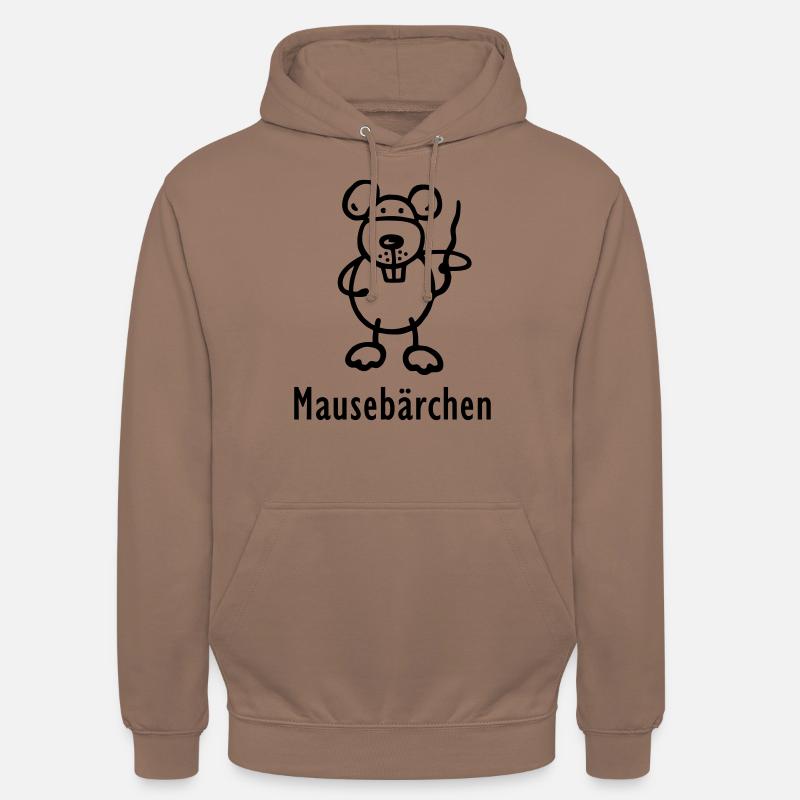 Maus - Mausebärchen - Unisex Hoodie - Mokka