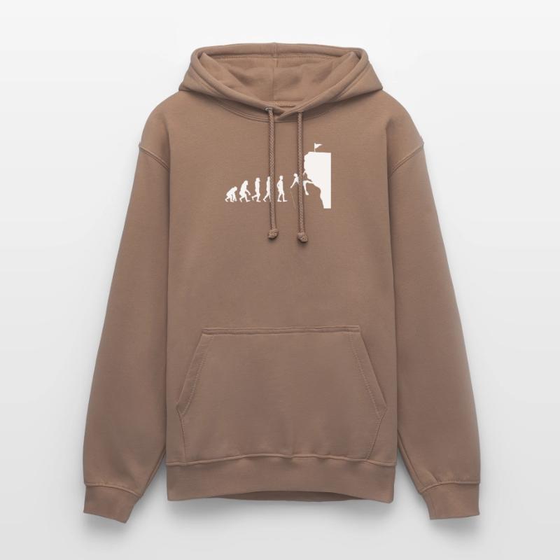 escalade d'évolution Sweat-shirt à capuche unisexe