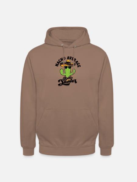 Nacho Durchschnittlicher Rollschuhläufer - nacho - Unisex Hoodie - Mokka