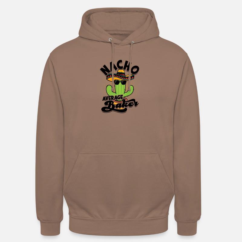 Nacho Average Baker - Texas - Unisex Hoodie - Mokka