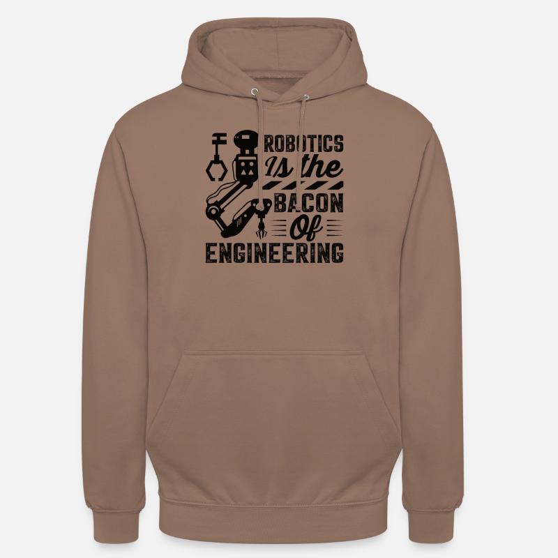 Robot Programmer Automation Technician - Unisex Hoodie - mocha