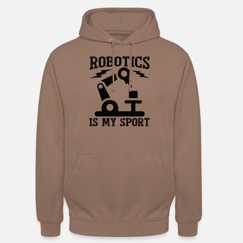 Robot Programmer Automation Technician - Unisex Hoodie - mocha