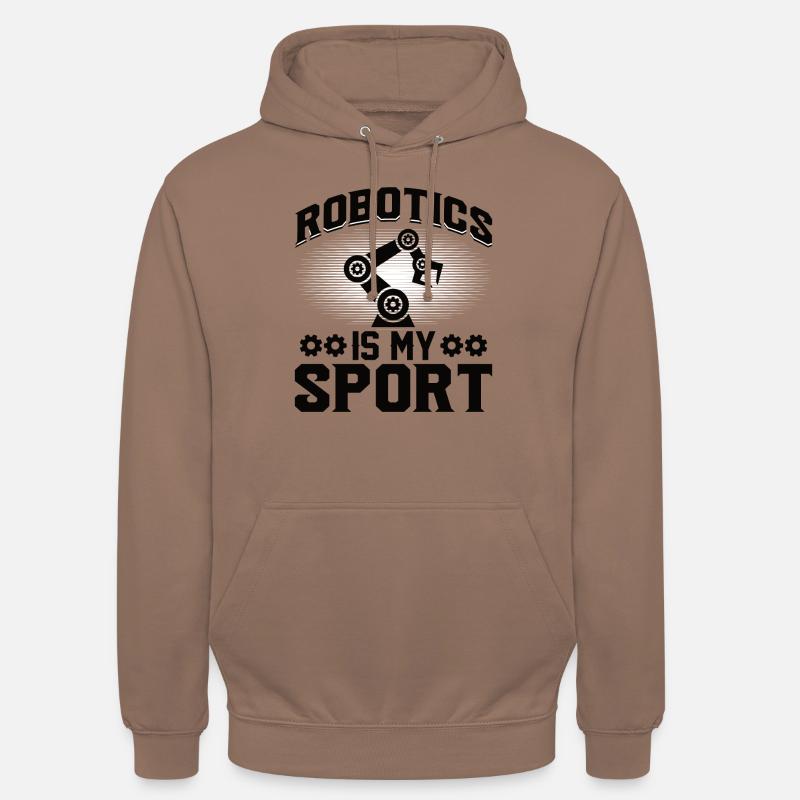 Robot Programmer Automation Technician - Unisex Hoodie - mocha