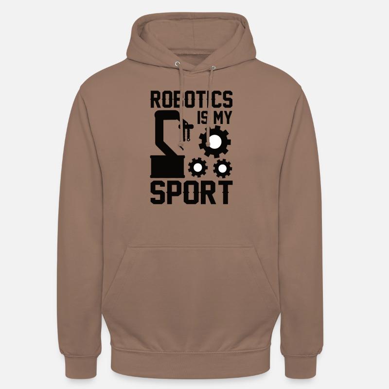 Robot Programmer Automation Technician - Unisex Hoodie - mocha