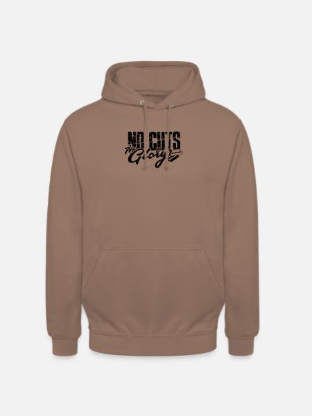 Keine Schnitte, kein Ruhm - Barber - Unisex Hoodie - Mokka