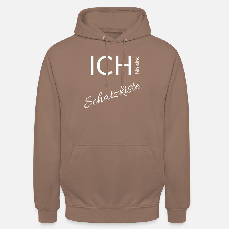Ich bin eine Schatzkiste - Unisex Hoodie - Mokka