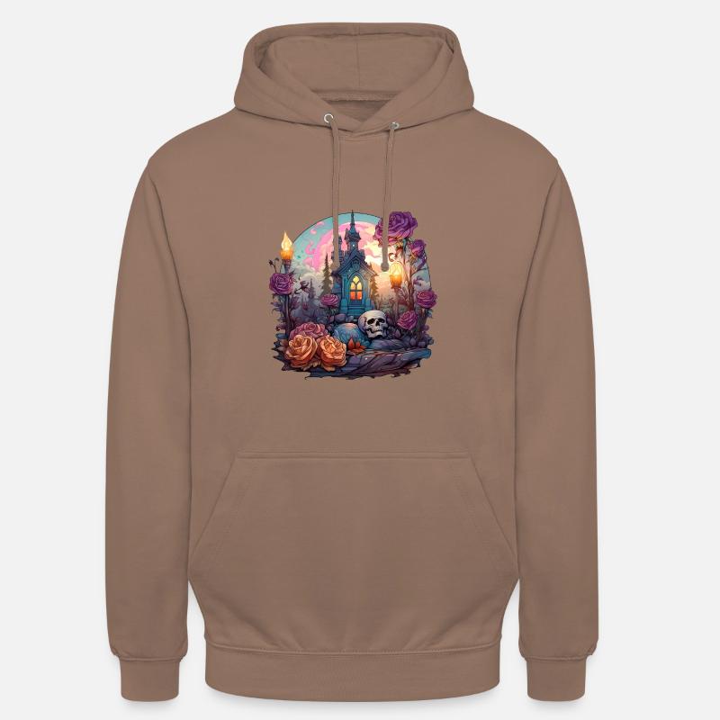 Halloween - Sweat-shirt à capuche unisexe - moka