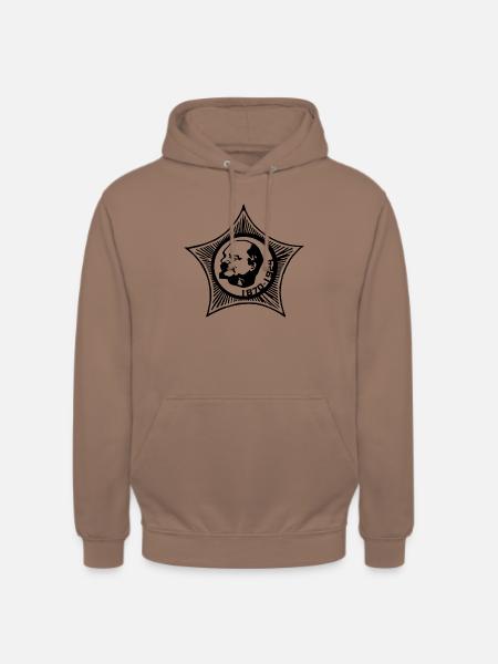 Lenin - Unisex Hoodie - Mokka