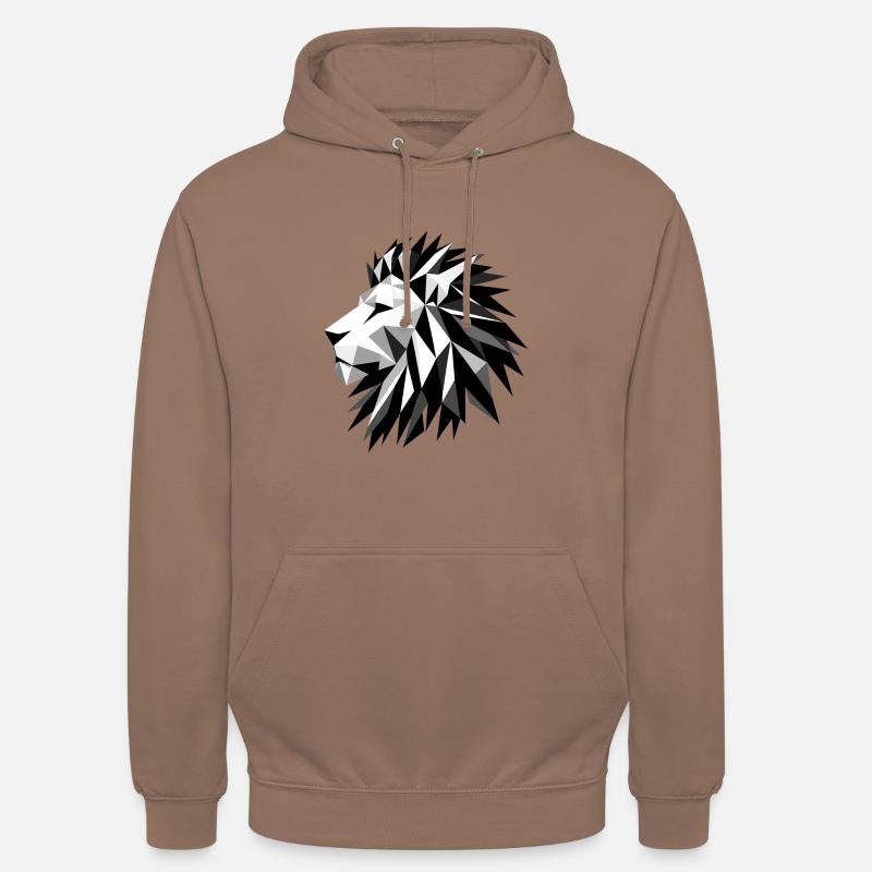 Löwe - Unisex Hoodie - Mokka