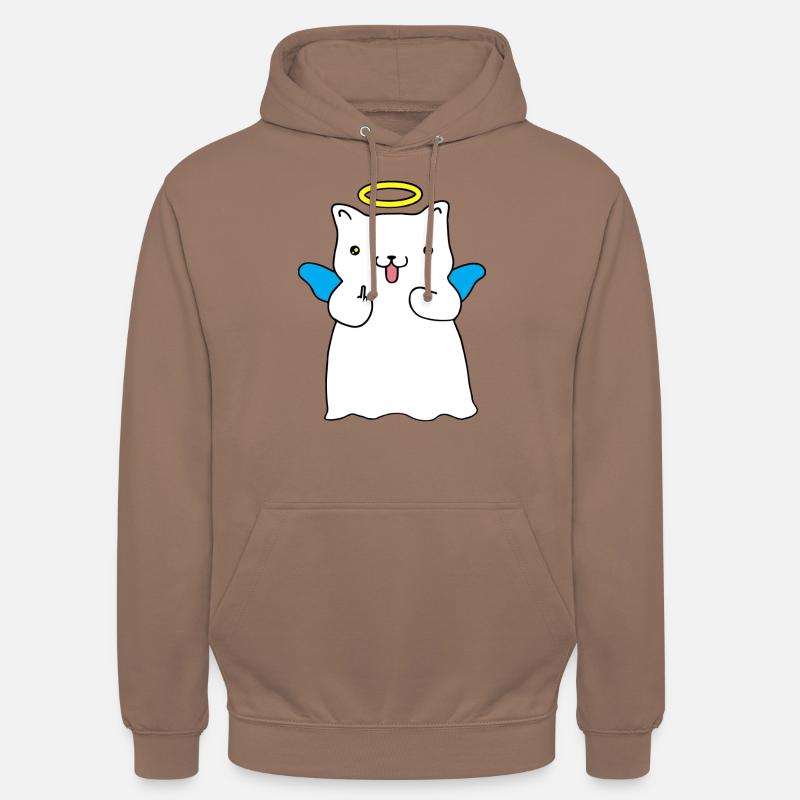 Schelmischer Engel - Unisex Hoodie - Mokka