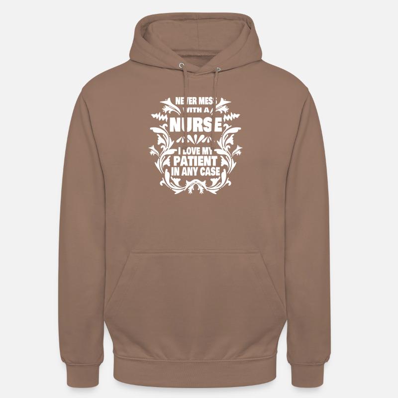 Infirmier - Sweat-shirt à capuche unisexe - moka